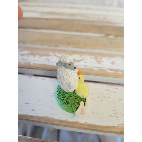 Chick duck mini easter figurine village ornament - Picture 4 of 6